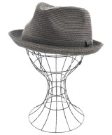 override（オーバーライド）ストローハット 茶 サイズ:L レディース/2200616725108