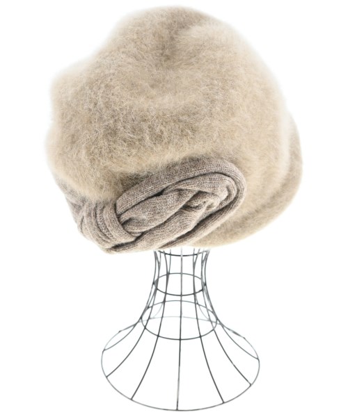 override（オーバーライド）ニットキャップ・ビーニー ベージュ サイズ:- レディース/2200672516016