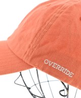 override（オーバーライド）キャップ オレンジ サイズ:57-59cm レディース/2200659007063