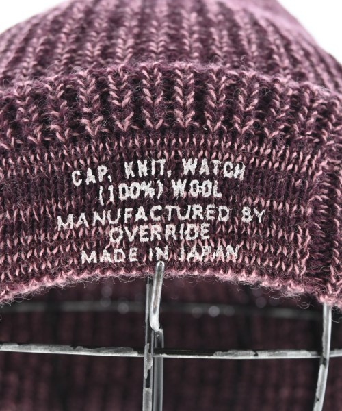override（オーバーライド）ニットキャップ・ビーニー ピンク サイズ:- レディース/2200646923048