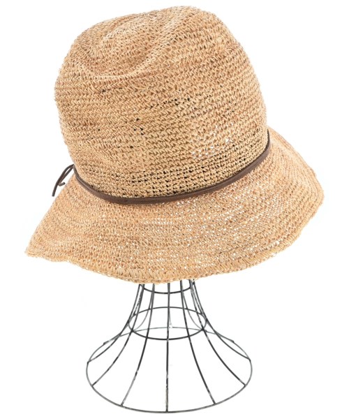 override（オーバーライド）ストローハット ベージュ サイズ:57.5 レディース/2200646283142