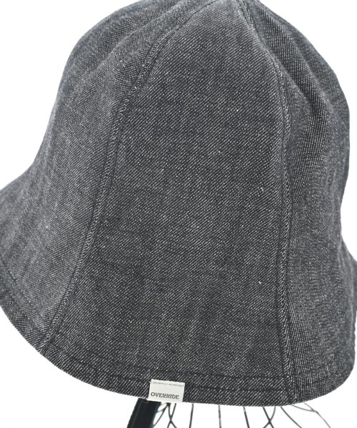 override（オーバーライド）ハット 黒 サイズ:- レディース/2200666083074