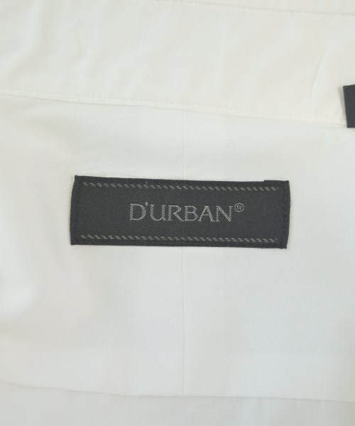D'URBAN（ダーバン）ドレスシャツ 白 サイズ:39(M位) メンズ/2200644397025