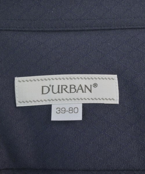 D'URBAN（ダーバン）カジュアルシャツ 紺 サイズ:39(M位) メンズ/2200623368039