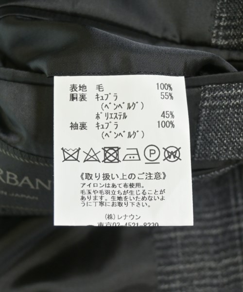 D'URBAN（ダーバン）テーラードジャケット グレー サイズ:-(L位) メンズ/2200663364152