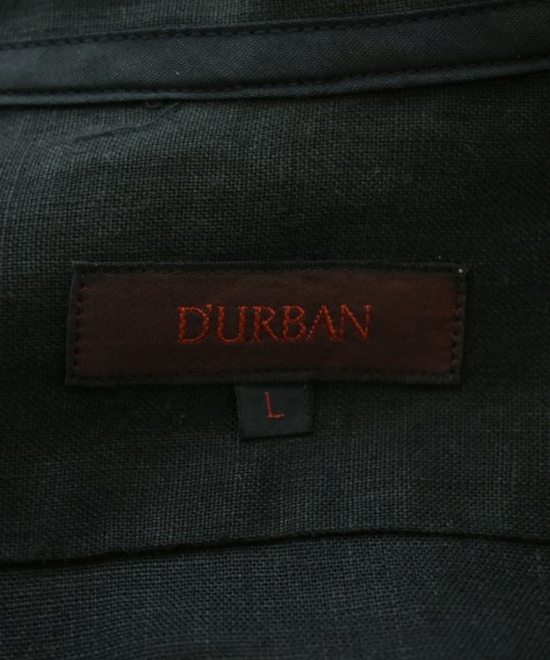 D'URBAN（ダーバン）カジュアルシャツ 黒 サイズ:L メンズ/2200689141171