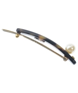 ALEXANDRE DE PARIS（アレクサンドルドゥパリ）ヘアアクセサリー 茶 サイズ:- レディース/2200624658078