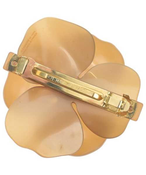 ALEXANDRE DE PARIS（アレクサンドルドゥパリ）ヘアアクセサリー ベージュ サイズ:- レディース/2200627505058