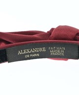 ALEXANDRE DE PARIS（アレクサンドルドゥパリ）ヘアアクセサリー 赤 サイズ:- レディース/2200628844057