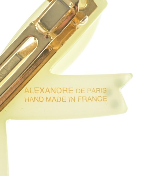 ALEXANDRE DE PARIS（アレクサンドルドゥパリ）ヘアアクセサリー 緑 サイズ:- レディース/2200691653075