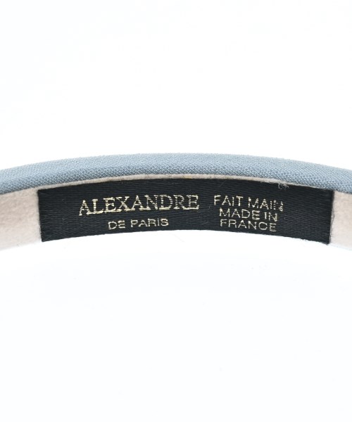 ALEXANDRE DE PARIS（アレクサンドルドゥパリ）ヘアアクセサリー 青 サイズ:- レディース/2200696834387