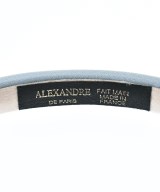 ALEXANDRE DE PARIS（アレクサンドルドゥパリ）ヘアアクセサリー 青 サイズ:- レディース/2200696834387
