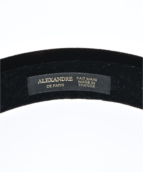 ALEXANDRE DE PARIS（アレクサンドルドゥパリ）ヘアアクセサリー 茶 サイズ:- レディース/2200696834394