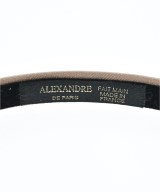 ALEXANDRE DE PARIS（アレクサンドルドゥパリ）ヘアアクセサリー ベージュ サイズ:- レディース/2200696834417