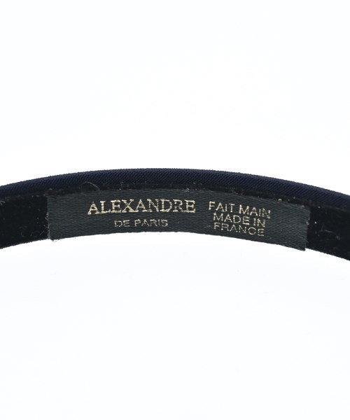 ALEXANDRE DE PARIS（アレクサンドルドゥパリ）ヘアアクセサリー 紺 サイズ:- レディース/2200696834448