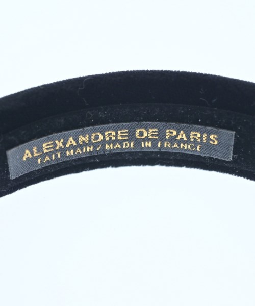 ALEXANDRE DE PARIS（アレクサンドルドゥパリ）ヘアアクセサリー 黒 サイズ:- レディース/2200700289011