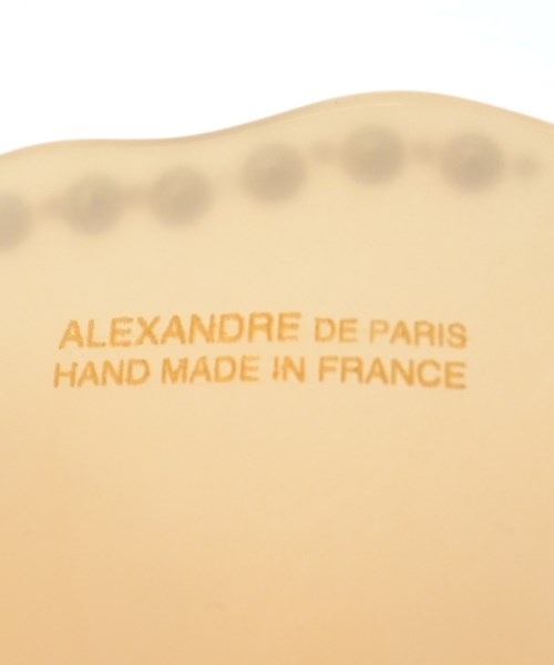 ALEXANDRE DE PARIS（アレクサンドルドゥパリ）ヘアアクセサリー ベージュ サイズ:- レディース/2200704080034