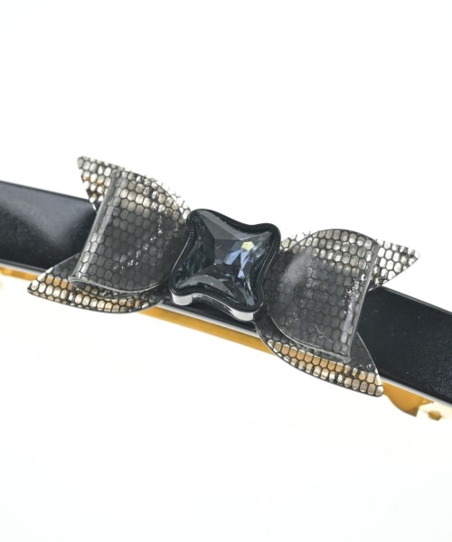 ALEXANDRE DE PARIS（アレクサンドルドゥパリ）ヘアアクセサリー 黒 サイズ:- レディース/2200663882014