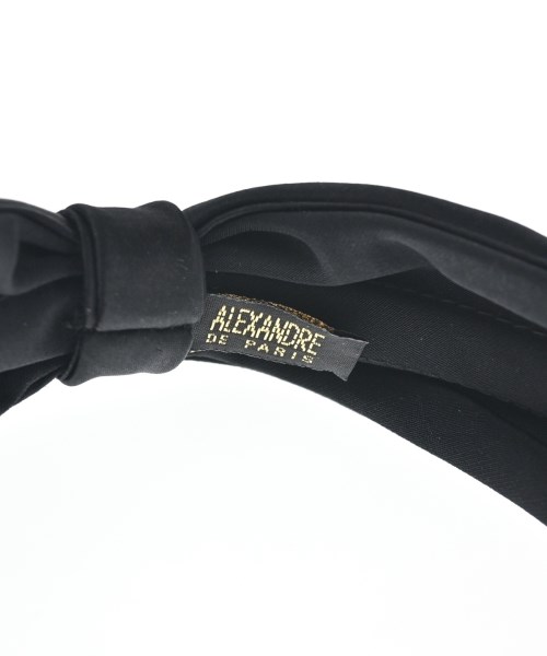 ALEXANDRE DE PARIS（アレクサンドルドゥパリ）ヘアアクセサリー 黒 サイズ:- レディース/2200670505173
