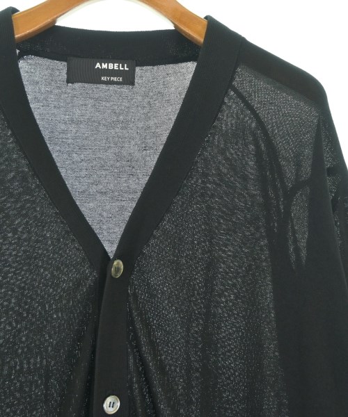AMBELL（アンベル）カーディガン 黒 サイズ:46(M位) メンズ/2200673585066