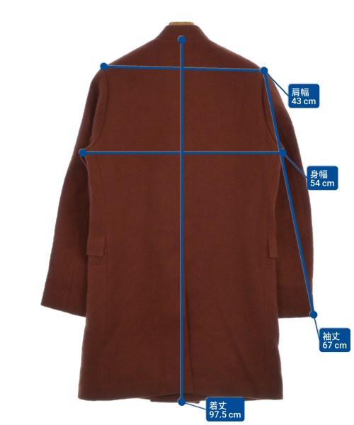 Paul Smith（ポールスミス）チェスターコート 茶 サイズ:L メンズ/2200633948146