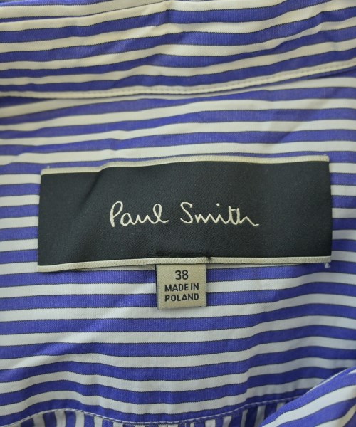 Paul Smith（ポールスミス）シャツワンピース 青 サイズ:38(M位) レディース/2200626223144
