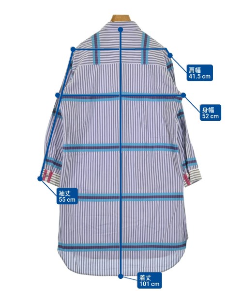 PS by Paul Smith（ピーエスバイポールスミス）シャツワンピース 紫 サイズ:40(M位) レディース/2200613685061