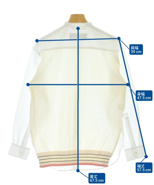 Paul Smith（ポールスミス）カジュアルシャツ 白 サイズ:40(M位) レディース/2200658556036