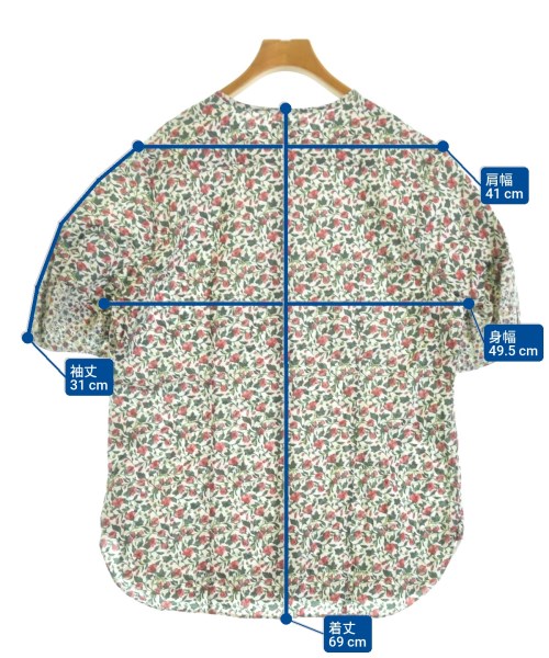 Paul Smith（ポールスミス）カジュアルシャツ 白 サイズ:44(XL位) レディース/2200646081106