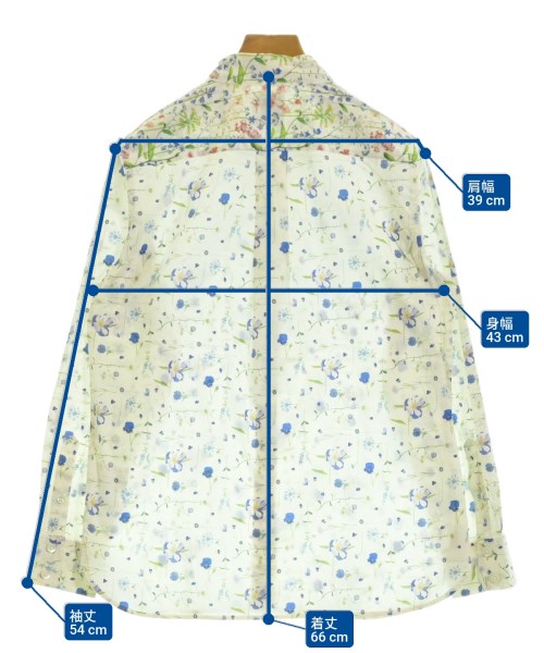 Paul Smith（ポールスミス）カジュアルシャツ 黄 サイズ:40(M位) レディース/2200649428137