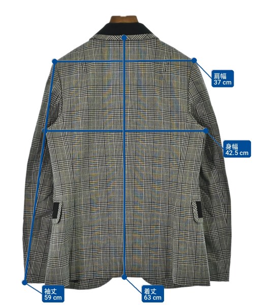 PS by Paul Smith（ピーエスバイポールスミス）テーラードジャケット グレー サイズ:-(M位) レディース/2200719849213