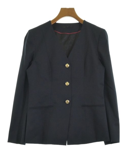 Paul Smith(ポールスミス)ノーカラージャケット 紺 サイズ:38(M位)/2200687130092