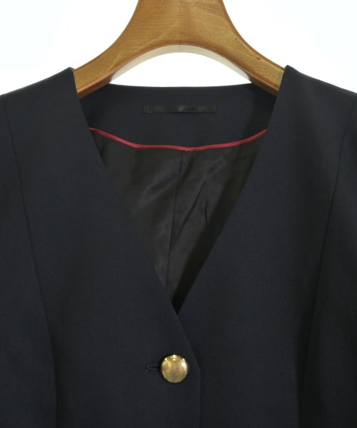 Paul Smith（ポールスミス）ノーカラージャケット 紺 サイズ:38(M位) レディース/2200687130092