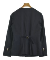 Paul Smith（ポールスミス）ノーカラージャケット 紺 サイズ:38(M位) レディース/2200687130092