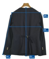 Paul Smith（ポールスミス）ノーカラージャケット 紺 サイズ:38(M位) レディース/2200687130092