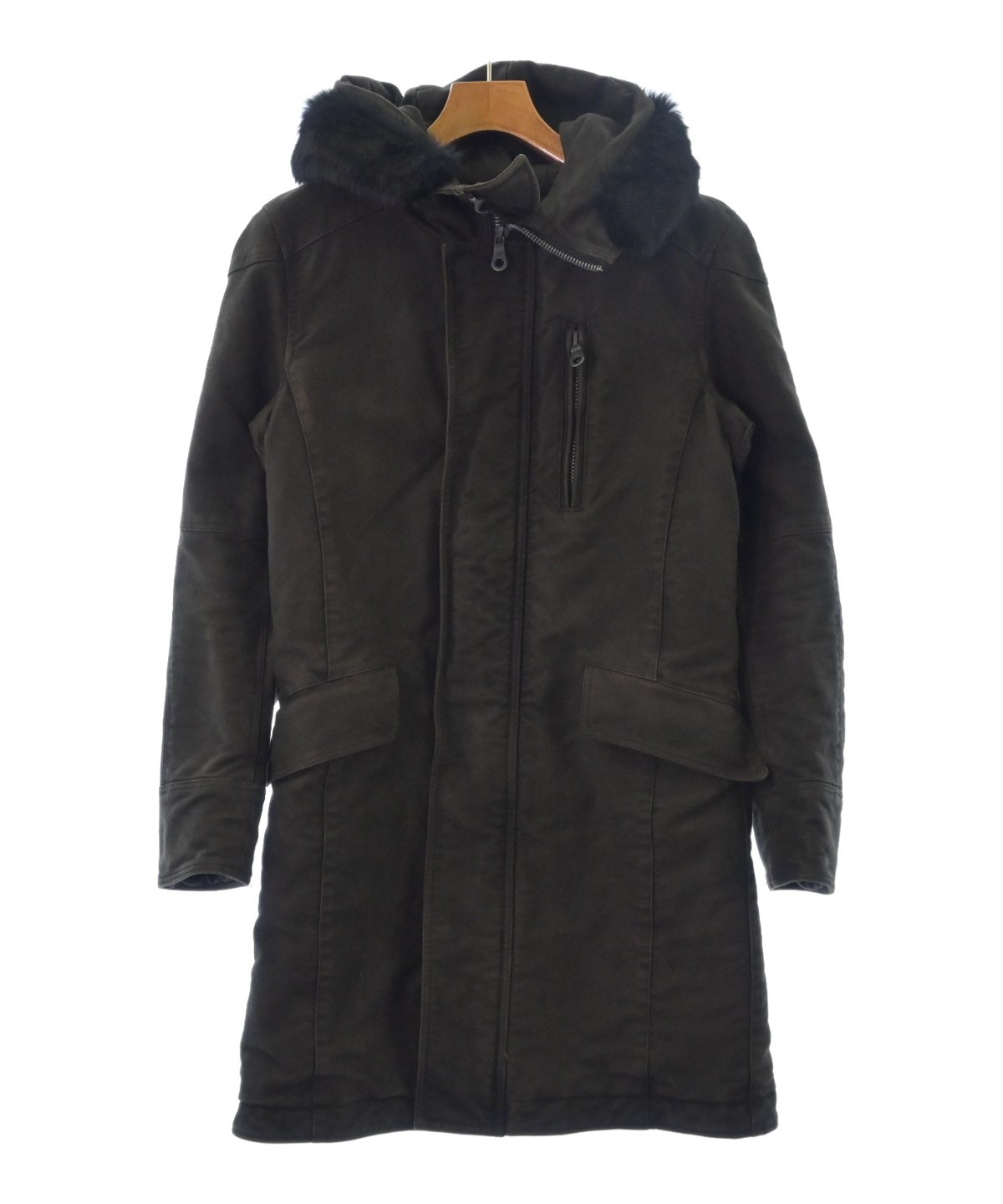 RIPVANWINKLE モッズコート　チェリーサンバースト　サイズL RIP VAN WINKLE（リップヴァンウィンクル）モッズコート 茶 サイズ:3(S