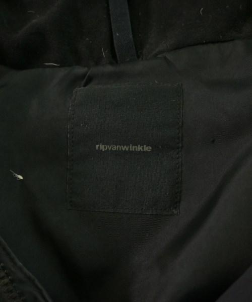 RIP VAN WINKLE（リップヴァンウィンクル）ダウンジャケット/ダウンベスト 黒 サイズ:5(L位) メンズ/2200633544027