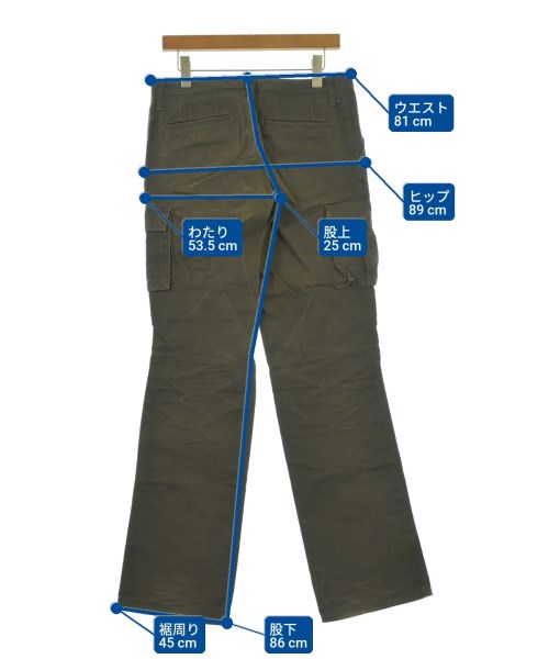 RIP VAN WINKLE（リップヴァンウィンクル）カーゴパンツ 茶 サイズ:5(L位) メンズ/2200633544096