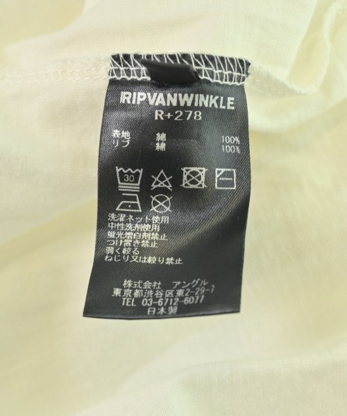 RIP VAN WINKLE（リップヴァンウィンクル）Tシャツ・カットソー 白 サイズ:L メンズ/2200725876036