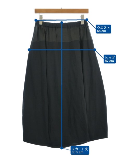 ZUCCa（ズッカ）ロング・マキシ丈スカート 黒 サイズ:-(M位) レディース/2200620411028