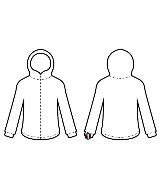 ZUCCa（ズッカ）パーカー 白 サイズ:M レディース/2200622250175