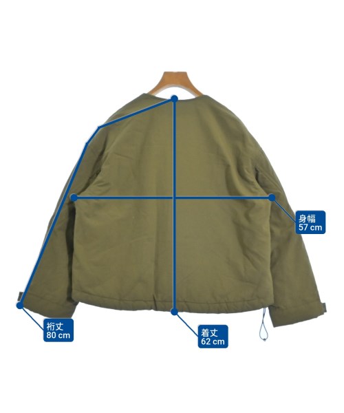 ZUCCa（ズッカ）ミリタリーブルゾン カーキ サイズ:M レディース/2200638036015