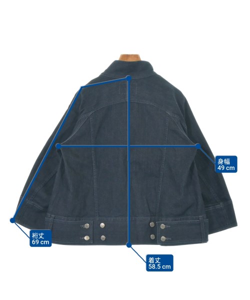 ZUCCa（ズッカ）デニムジャケット 紺 サイズ:M レディース/2200624001065