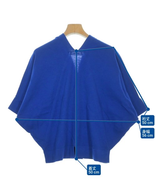 ZUCCa（ズッカ）カーディガン 青 サイズ:M レディース/2200639689012