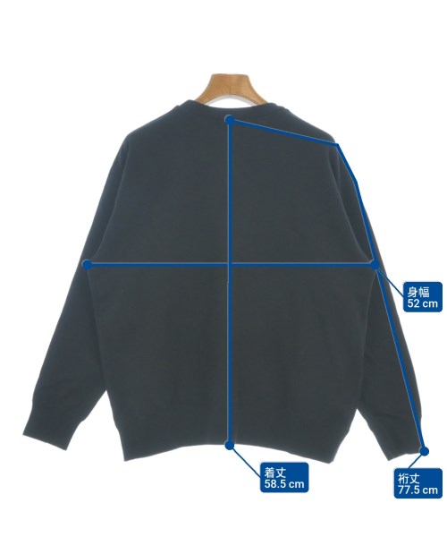 ZUCCa（ズッカ）スウェット 黒 サイズ:M レディース/2200639811024