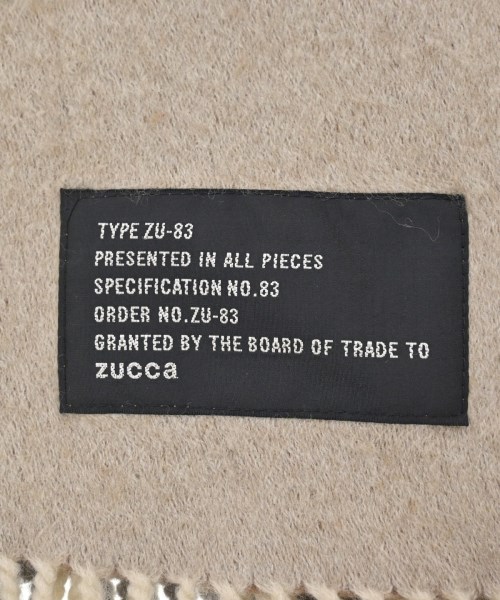 ZUCCa（ズッカ）ストール ベージュ サイズ:- レディース/2200640444020