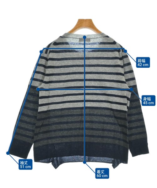 ZUCCa（ズッカ）ニット・セーター グレー サイズ:M レディース/2200625726141