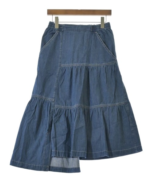ZUCCa(ズッカ)ロング・マキシ丈スカート 青 サイズ:M/2200634269011