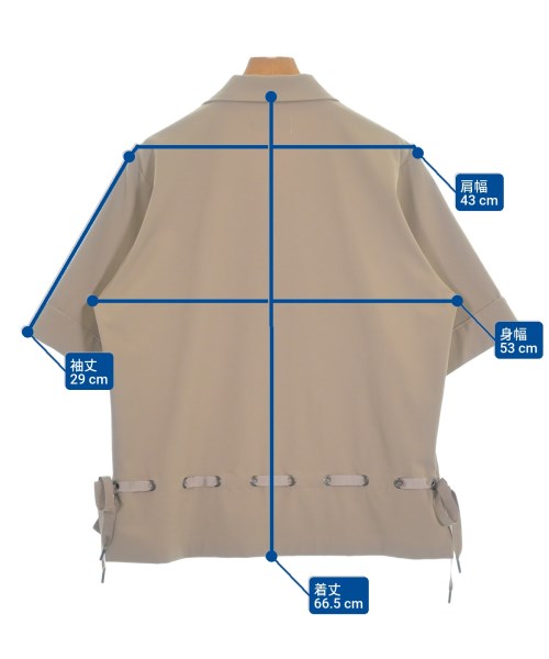 ZUCCa（ズッカ）カジュアルシャツ ベージュ サイズ:M レディース/2200643240025