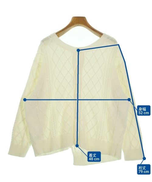 ZUCCa（ズッカ）ニット・セーター 白 サイズ:M レディース/2200644789059